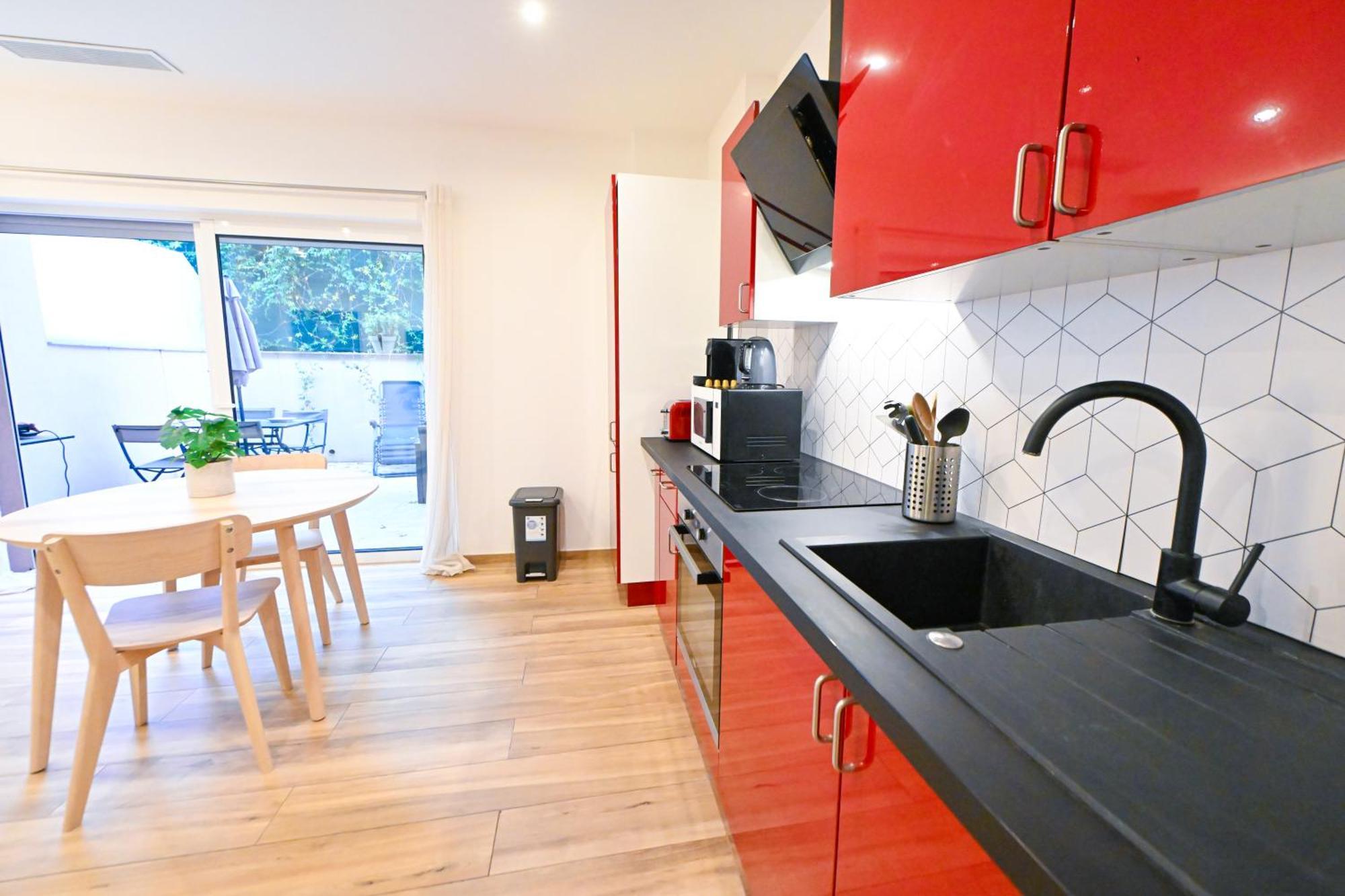 Beau Studio Cozy Centre Ville Et Plages Avec Terrasse N3 Nice Exterior photo
